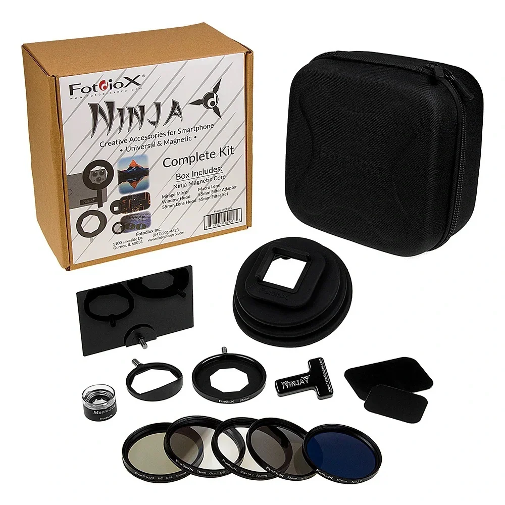 Ninja Complete Kit - Creative Universal & Magnetic Accessories for Smartphones